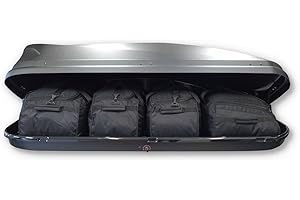 Kjust KJ13999 Borse per Auto da Tetto Box, 4 Pezzi