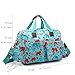 Miss Lulu 4 Piece Polka Dot Baby Nappy Changing Bag Set (Red)