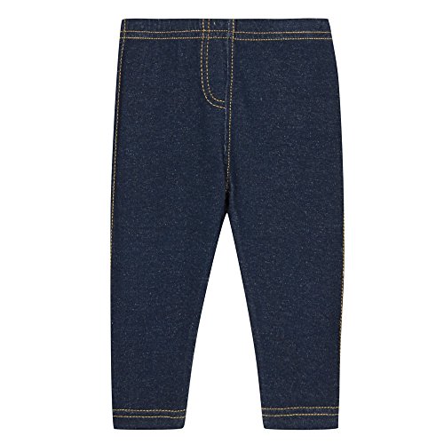 Bluezoo Kids Babies Dark Blue Stretch Jeggings 6-9 Months