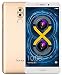 Produktbild Honor 6 X Smartphone 4 g LTE, BERTRONIC 5.5 Zoll FHD, Dual SIM, 32 GB ROM, 3 GB RAM, Dual Camera 12 Megapixel, Fingerprint Sensor, Android, Gold