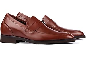 MASALTOS Scarpe con Rialzo da Uomo Che Aumentano l’Altezza Fino a 7 cm. Fabbricate in Pelle. Modello Milan