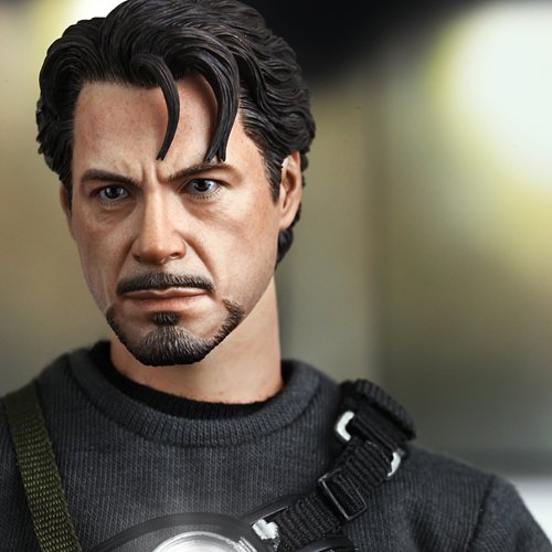 Iron Man ~ Movie Masterpiece 12 inch Action Figure Tony Stark Mech Test