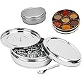 Spice Container Masala Dabba Spice Container - Masala Dabba - 7 Compartment | Spice Storage | Herbs Storage