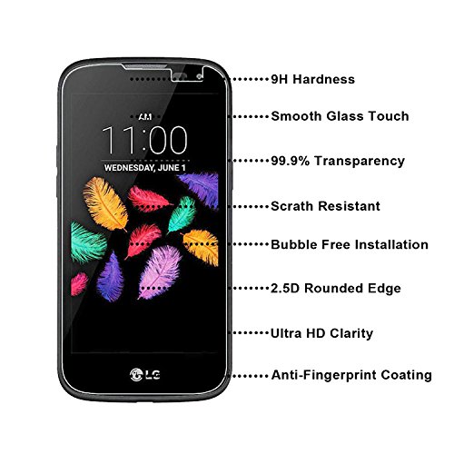 LG-K3-Screen-Protector-Glass-RBEIK-Premium-Tempered-Glass-Screen-Protector-for-LG-K3-K100-Phone-Bubble-Free-Anti-Fingerprint-Anti-Scratch-Rounded-Edge-Glass-2-Packs