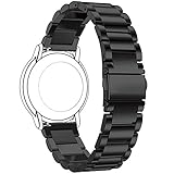 Für Fossil Q Metall Bands, ruentech Ersatz choices-of-color & Breite (22 mm) -3beads Metall Gurte fü