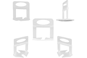 QIPUNEKY 300 Stück Fliesenverlegehilfe, Fliesen nivelliersystem 2mm, Keile Zuglaschen für Fliesen (2mm-Fliesenkeile)