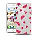 Produktbild HULI Design Case Hülle für Apple iPhone 7 Handy im Watermelon Design - Handyhülle aus TPU Silikon - Schutzhülle klar mit Obst Wassermelone - Transparent und Slim für Dein Smartphone