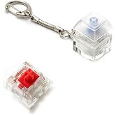 Spelt Outemu Blue And Red Blue And Red Mechanical Switch Key Stress Relief Button Test Keychain Keycap