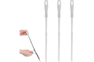 HHZZXCDH Reinigungsbürsten für Abwasserkanäle Flexible Abflussreinigungsbürste, Rohrreiniger Haarreinigungsbürste Langer Rohrreiniger Abflussreinigungsbürste für Küchenspüle Badewanne Toilette