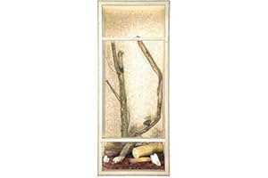 REPITERRA Grande Rettile Terrario interno Terrario Ventilazione laterale per serpenti e lucertole, 60x120x60