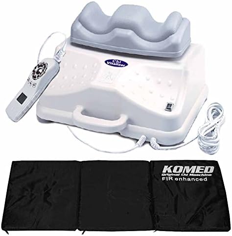 Chi machine Vitalizer original programmable electric massager energy massages legs and body AND far infrared FIR passive mattress