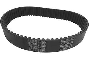 Geeyu 1 Stück HTD 600-8M-24, Breite 5-40 mm, Bogenzahnriemen, Fiberglaskern, Steigung 8mm, Länge 600mm, HTD8M Gummi-Timing-Gürtel, Zähne 75 Ersatzteile (Length : 600-8M, Width : Width 13mm)