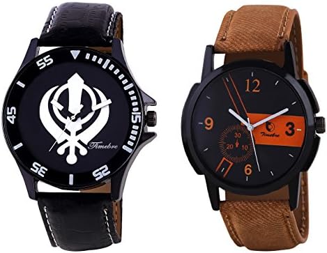 Timebre Men Khaki Khanda Casual Analog Watch
