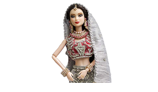 barbie lehenga making
