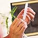 Bona Fide Beauty Crystal Nail File - 1 Piece Mirror Czech Glass Nail File with case - Best Glass Nail File for Nail Care - Great Glass Fingernail File for Fingernail Strengthener - File Nails Gently