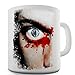 Produktbild Twisted Envy Halloween Frantic Maniac Keramik Neuheit Geschenk Tasse, keramik, weiß, 15 OZ