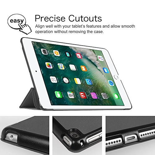 Fintie iPad 9.7 Zoll 2017 Hülle – Ultra Schlank Superleicht Ständer Smart Shell Case Cover Schutzhülle Tasche mit Auto Schlaf / Wach Funktion für Apple iPad 2017 Neue Modell, Himmelgrau - 5