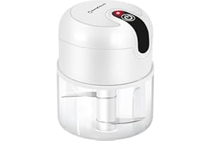 EASY SPEED EASYSPEED Frullatore Tritatutto Tritacarne Elettrico Chopper Batteria Ricaricabile USB Type-C Portatile,Adatto Per Cucina A Base Di Carne,Frutta E Verdura,In Cucina,Bianco