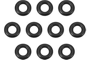 TA-VIGOR 10Pcs Nitrile Rubber O-Rings, 11mm OD 5mm ID 3mm Width Rubber Washers Spacer O-Rings Gasket kit, Metric Sealing Gasket for Hose, Faucet, Automotive, Plumbing