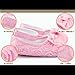 HuntGold Lovely Newborn Infant Toddler Girl Baby Rose Style Soft Warm Princess Shoes Cack(pink 12cm)