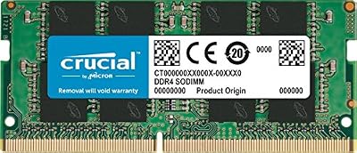 Crucial Mémoire RAM 8Go DDR4 2400 MT/s (PC4-19200) DR x8 SODIMM 260-Pin - CT8G4SFD824A