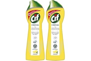 Cif - Crema Limón Limpiador Multisuperficie Origiinal 500 ml x 2 uds - Pack Promoo