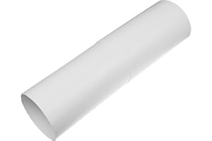 Vent Systems 150 mm Round Plastic Ventilation Pipe Telescopic - Adjustable Pipe Extension 300 - 500 mm - Easy to Assemble for Exhaust Air Supply Air Heating Cooling Air Conditioning Systems - Indoor