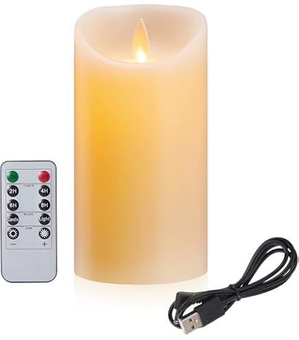 Kaarsen set 3 ivoor LED stompkaarsen met afstandsbediening voor kerst Kaarsen set 3 ivoor LED stompkaarsen met afstandsbediening voor kerst