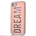 Produktbild iPhone 7 Hülle, Chreey [Dream] Dynamisch Flüssig Treibsand Glitzer Pailletten Transparent Handyhülle Kristall Schutzhülle Hart Schale TPU Silikon Bumper Case Weiche Rand [Rose Gold]