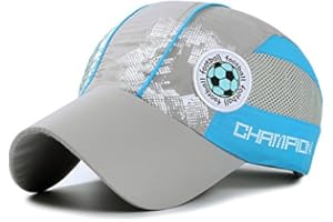 INSZKOOS Sommer Mesh Baseball Cap Jungen Mädchen Baseballmütze für Kinder 3-8 Jahre Sonnenhut Schnell Trocknend Hut Verstellbar Sonnen Kappen Snapback Cap Outdoor Reisen Baseballkappe für Sport Tennis Fußball