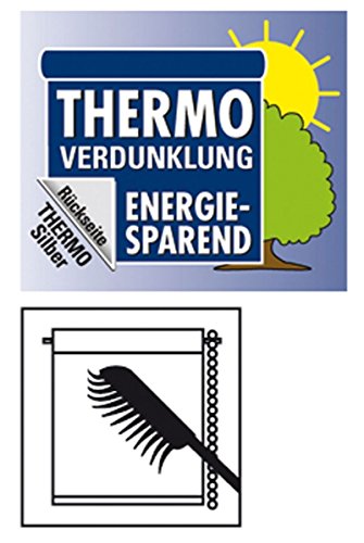 Gardinia EASYFIX Rollo Thermo weiß 75x210cm - 4