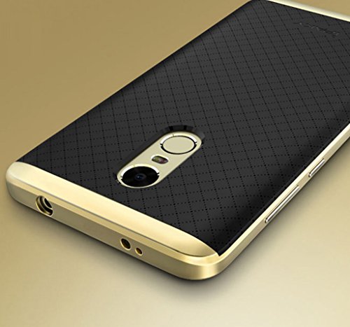FUNDA tipo NEO HYBRID PC TPU NEGRA DORADA para XIAOMI REDMI NOTE 4X NOTE 4 VERSION GLOBAL FUNDA tipo NEO HYBRID PC TPU NEGRA DORADA para XIAOMI REDMI NOTE 4X NOTE 4 VERSION GLOBAL