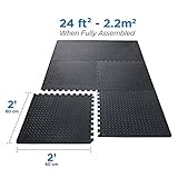 suelo acolchado decathlon Espuma de alta calidad - la goma eva de alta densidad proporciona un excelente apoyo y amortiguación; no contiene ftalatos tóxicos.