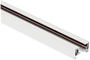 EDO avec SEVA System - Éclairage de Plafond 85-265V, Barre de Bus Monophasée en Saillie 1.9m, Rails de Spots, Rail Monophasé Blanc IP20 - Modèle EDO777411