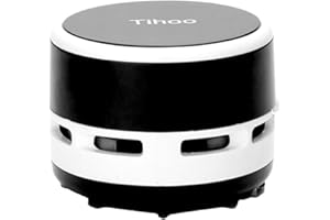 Tihoo Portable Tabletop Mini Vacuum Cleaner Black