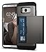 Price comparison product image Samsung Galaxy S8 Plus Case, Spigen® [Slim Armor CS] Galaxy S8 Plus Case with Slim Dual Layer Wallet Design and Card Slot Holder for Galaxy S8 Plus (2017) - Gunmetal - 571CS21670
