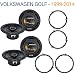 Volkswagen Golf 1999-2014 Factory Speaker Upgrade Harmony (2) R65 Package New RS.18693.00