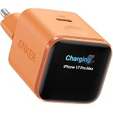 Anker Nano Charger iPhone Fast Charging USB C 45W Smart | Smart Recognition, for iPhone 18 pro max 17 16 15, iPad Pro Air, 1