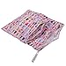 Pink Owl Wet Bags Waterproof Diaper Bag Multi-function Nappy Bag - 14*11 inches