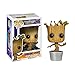 Produktbild guangtongdianzi Tanzen Groot: Funko POP! NECA Wächter der Galaxy Body Klopfer Tanzen Groot Figur, x Wächter der Galaxy Mini Bobble-Head Vinyl Figur + 1 FREIES offizielles Wunder Trading Card Bundle