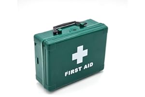 IndustraCare Economy Empty Green First Aid Kit - Ideal Replacement Box - Variety of Sizes (1-5 Person Empty Box)