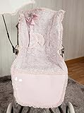 Colección actual Babyline Caramelo - Colchoneta para silla de paseo, color rosa