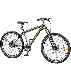 Lifelong LLBC2702 Falcon 27.5T with Disc Brake and Suspension Cycle (Black) I Ideal?for :?Adults (Above 13 years) I Frame size: 18