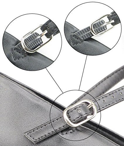 CH791 So Danca Charakterschuhe Damen Latein Salsa Rumba Trachten Tango Tanz Schuhe mit Chromledersohle, Weite M, Absatz 4 cm – mit gratis Ansteck Button - 3