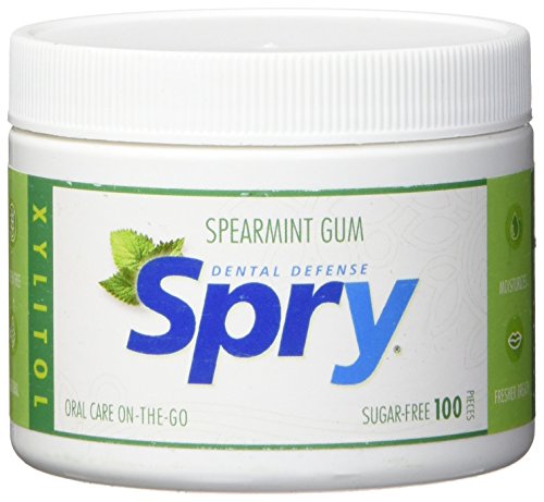 Xlear - Spry Chewing Gum with Xylitol Spearmint - 100 Piece(s)