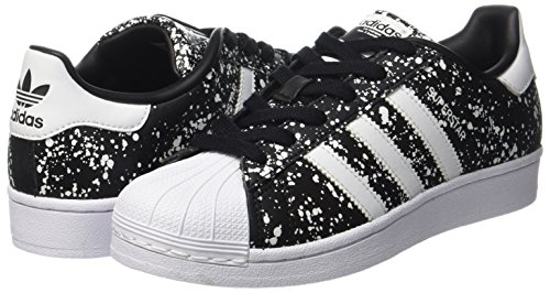 Adidas Damen Superstar Laufschuhe, Mehrfarbig (Core Black/Ftwr White/Core Black), 38 EU - 5