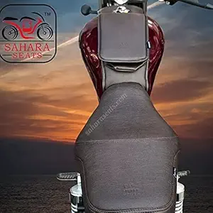 Sahara Seats Highness CB 350 Cushion Seat Cover (Brown)
