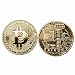 Produktbild GoDUB BITCOIN Münze - Medaille - Sammlermünze 1 oz/unze 999 Kupfer vergoldet (Gold)