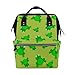 Produktbild bennigiry Frosch Wickeltasche Rucksack groß Kapazität Reise Back Pack Wickeltaschen Organizer Multifunktions-Baby Staubbeutel für Mama