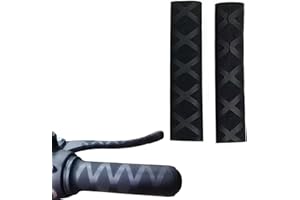 Cyhamse Poignées thermorétractables pour Moto - Gaine thermorétractable, Gaine pour Moto, poignée Canne à pêche, antidérapante et étanche